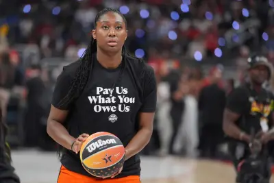 WNBA All-Stars pressure league on CBA negotiations with warmup shirts