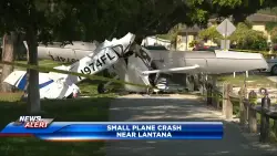 7 injured after small plane crashes into a car in Lake Worth